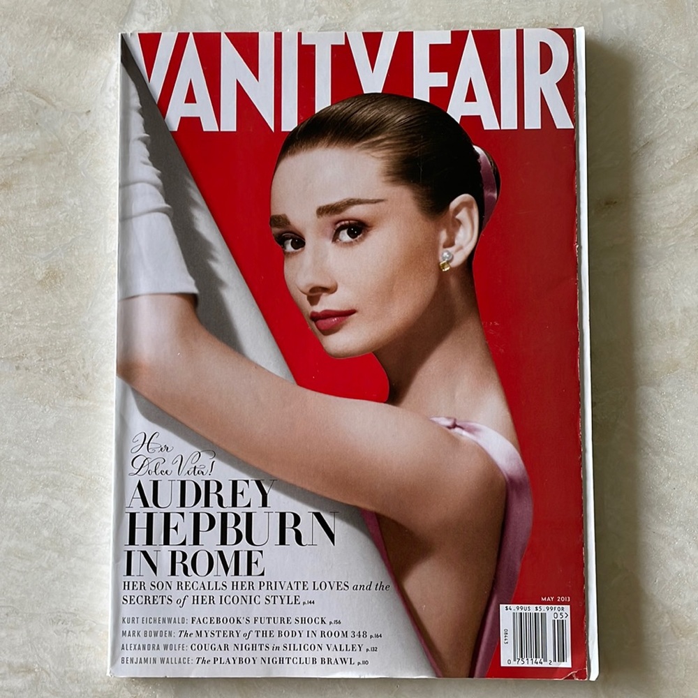Vanity Fair Magazine- Audrey Hepburn